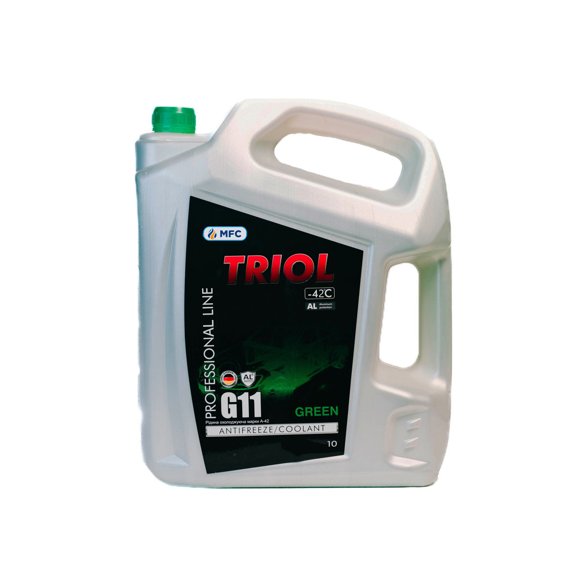 Антифриз МФК TRIOL Professional G11 Green 10 л